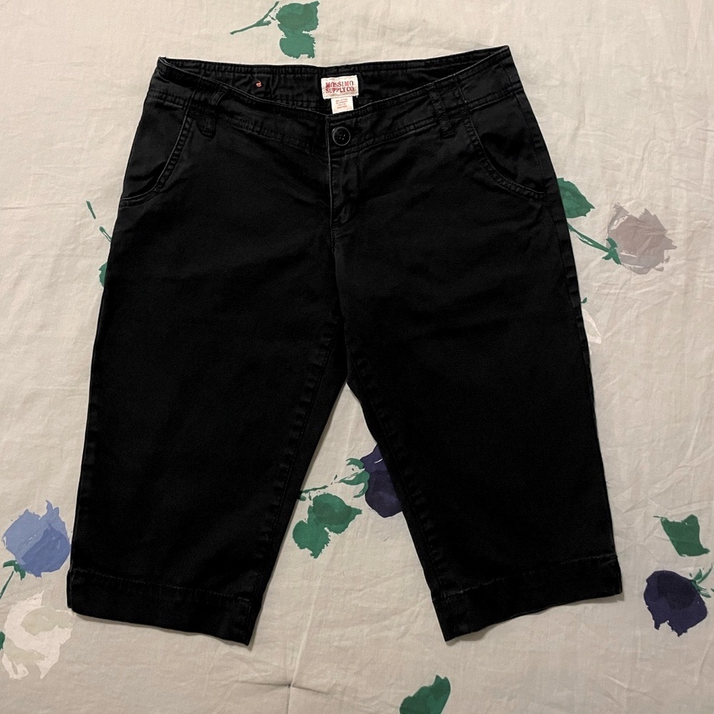 Black Bermuda Shorts